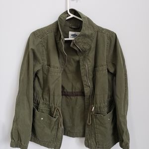 Old Navy Olive green utility jacket